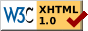 Valid Transitional XHTML 1.0!