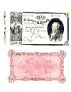 500 pesetas banknote frontside and backside, dated 1874 (open in a new window)