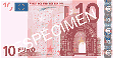 Billete de 10 euros