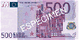Billete de 500 euros