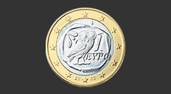 Cara moneda de 1 euro