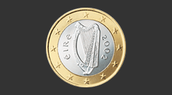 Cara moneda de 1 euro