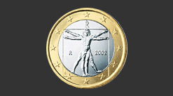 Cara moneda de 1 euro