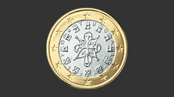 Cara moneda de 1 euro