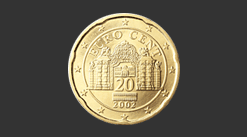 Cara moneda de 20 céntimos