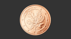 Cara moneda de 2 céntimos