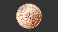 Cara moneda de 2 céntimos