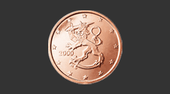 Cara moneda de 2 céntimos