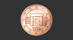 Cara moneda de 2 céntimos