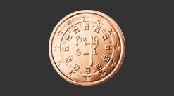 Cara moneda de 2 céntimos