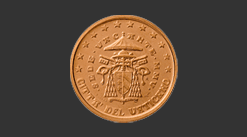 Cara moneda de 2 céntimos