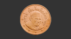 Cara moneda de 2 céntimos