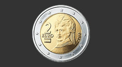 Cara moneda de 2 euros