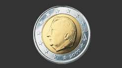 Cara moneda de 2 euros