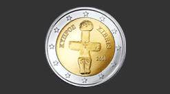 Cara moneda de 2 euros