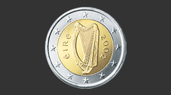 Cara moneda de 2 euros