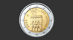 Cara moneda de 2 euros