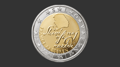 Cara moneda de 2 euros