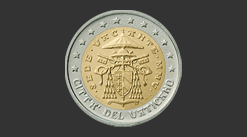 Cara moneda de 2 euros