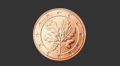 Cara moneda de 5 céntimos