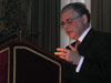 Abrir foto en nueva ventana: Premio Germ&aacute;n Bern&aacute;cer 2003. Conferencia de Lucas Papademos, vicepresidente del BCE, 19 de Abril (Intervenci&oacute;n de Lucas Papademos)