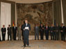 Abrir foto en nueva ventana: Acto público de toma de posesión de Miguel Fernández Ordóñez como Gobernador del Banco de España (Intervenci&oacute;n del Ministro de Econom&iacute;a Don Pedro Solbes)