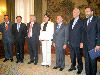 Abrir foto en nueva ventana: Entrega del VI Premio Germán Bernácer (Recibe el premio H&eacute;l&egrave;ne Rey, profesora de Econom&iacute;a y Asuntos Internacionales de la Universidad de Princeton, con la participaci&oacute;n de Miguel Fern&aacute;ndez Ord&oacute;&ntilde;ez, Gobernador del Banco de Espa&ntilde;a, Jean Claude Trichet, Presidente del BCE, Jos&eacute; Vi&ntilde;als, Subgobernador del Banco de Espa&ntilde;a, Guillermo de la Dehesa, Presidente del Observatorio del BCE, Vicente Sala, Presidente de la CAM, y Roberto L&oacute;pez Abad, Director General de la CAM)