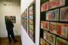 Abrir foto en nueva ventana: Exposiciones 'Dise&ntilde;o del billete euro' y 'El cambio al euro'. BCE-Banco de Espa&ntilde;a-Caja Canarias, Mayo a Junio (Vista de una de las salas)