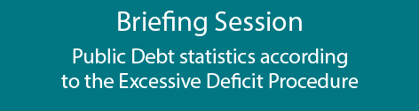 Briefing Session - Public Debt statistics according to the Excessive Deficit Procedure
