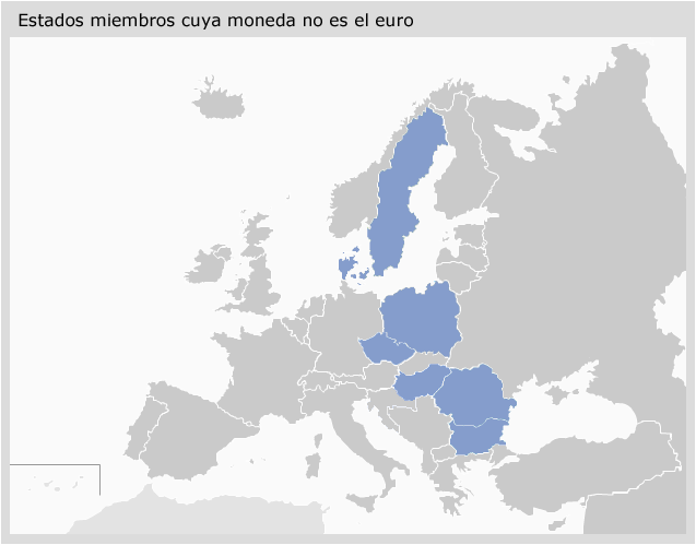 Estados miembros cuya moneda no es el euro