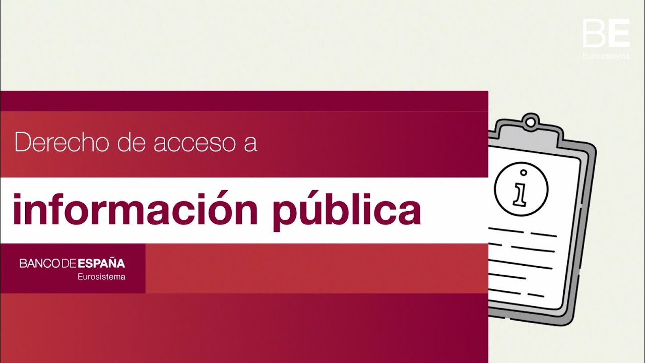 Video sobre el derecho de acceso a la información pública