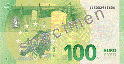 Reverso 100 euros serie Europa