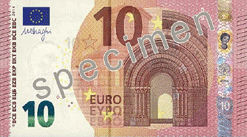 Billete de 10 euros serie Europa