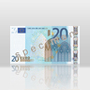 Billete de 20 euros serie 1