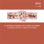 Portada de La historia económica en el Banco de España 