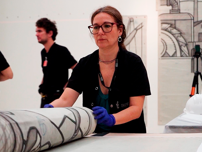 ¿Cómo se preparó la exposición 'Alegorías de un porvenir'?