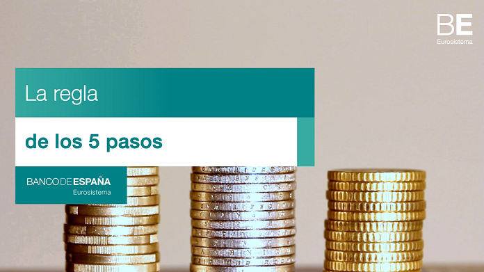 La regla de los cinco pasos