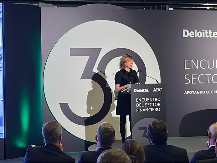 Subgobernadora. Encuentro Financiero ABC-Deloitte. 'Impacto financiero sobre el sector bancario español de la subida de tipos de interés'