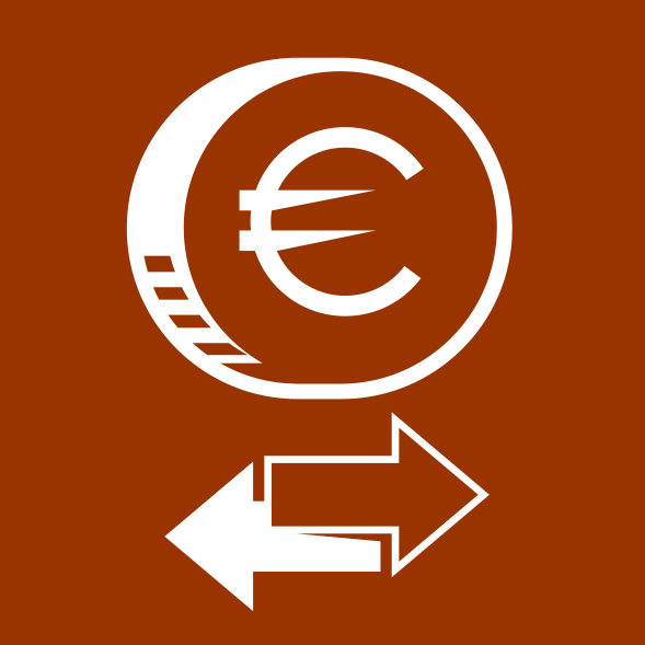 Icono recirculacion moneda